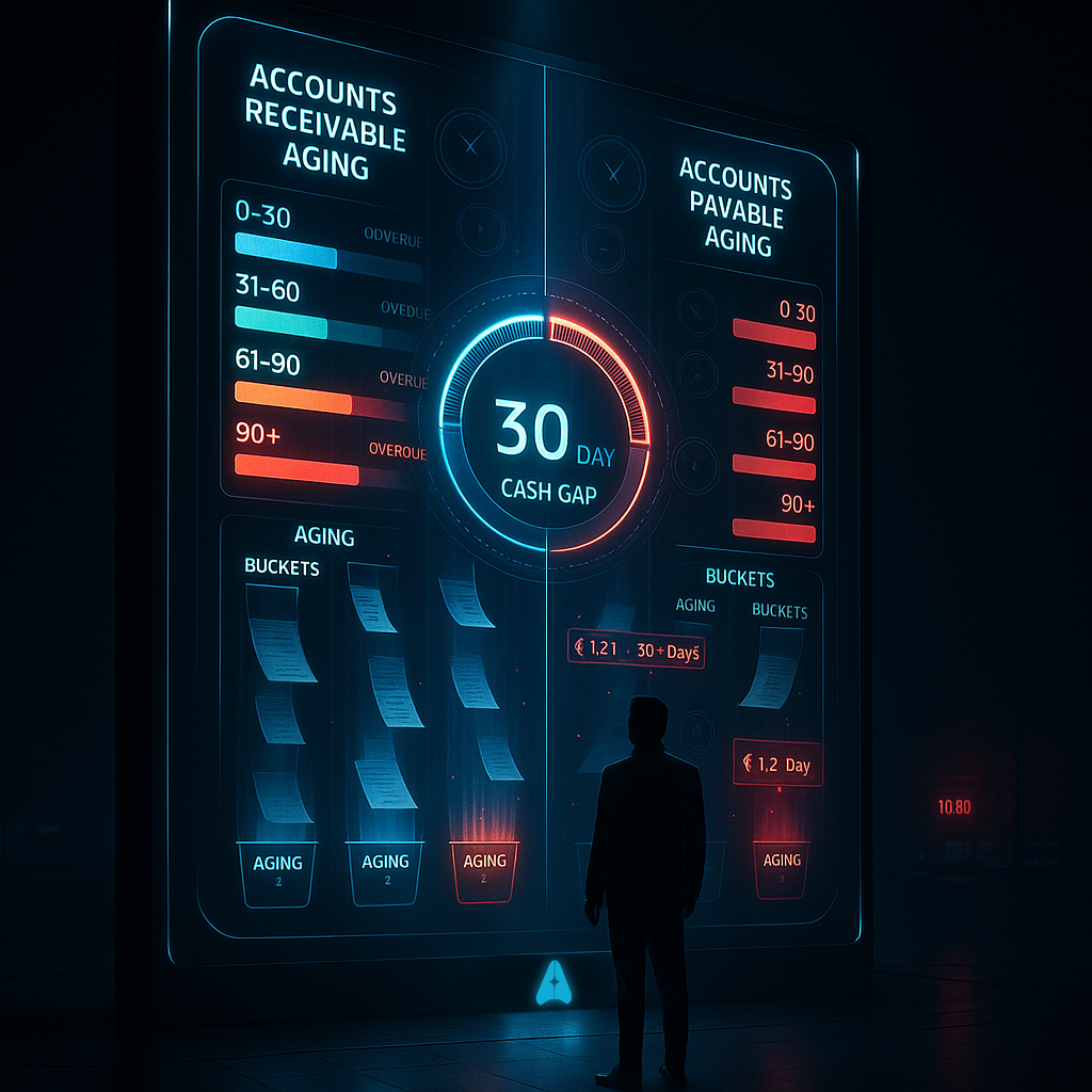 AR AP Aging Charts That Instantly Reveal Your Cash Flow Gaps