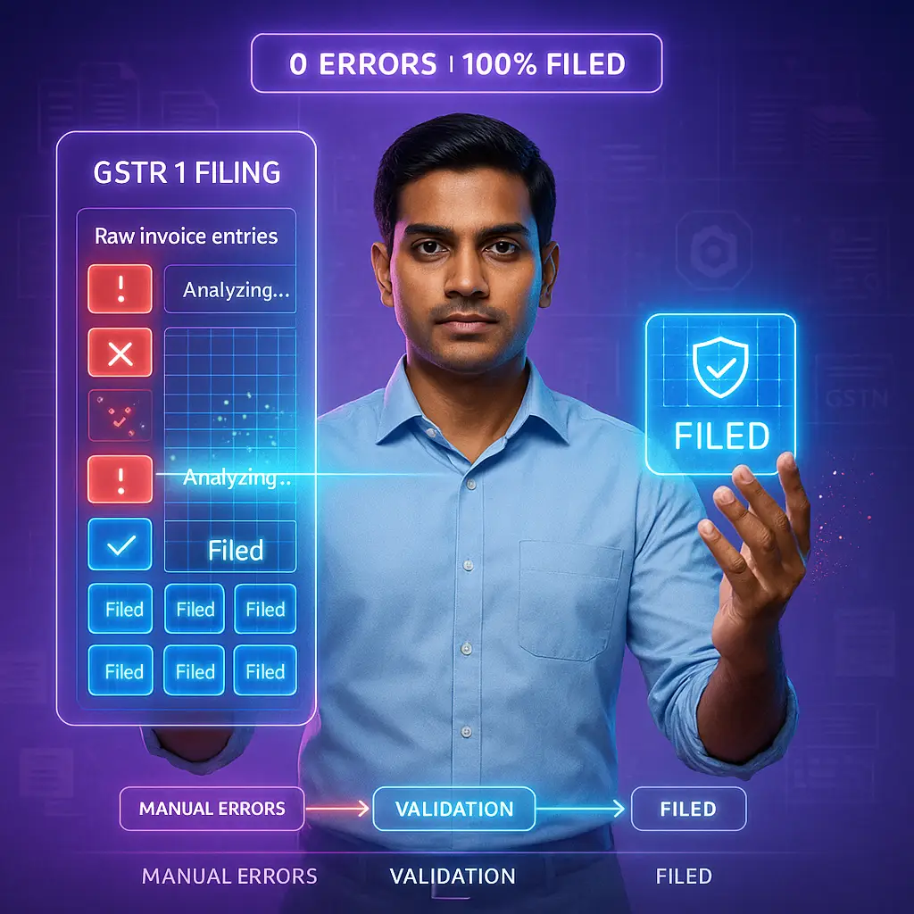 GSTR 1 Automation Software That Ends Filing Errors Forever