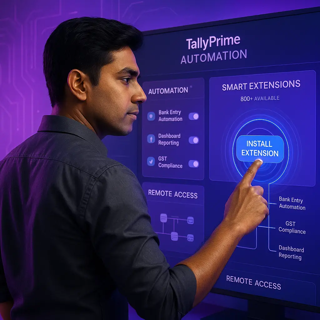 Ultimate Guide to Tally Prime Automation & Smart Extensions