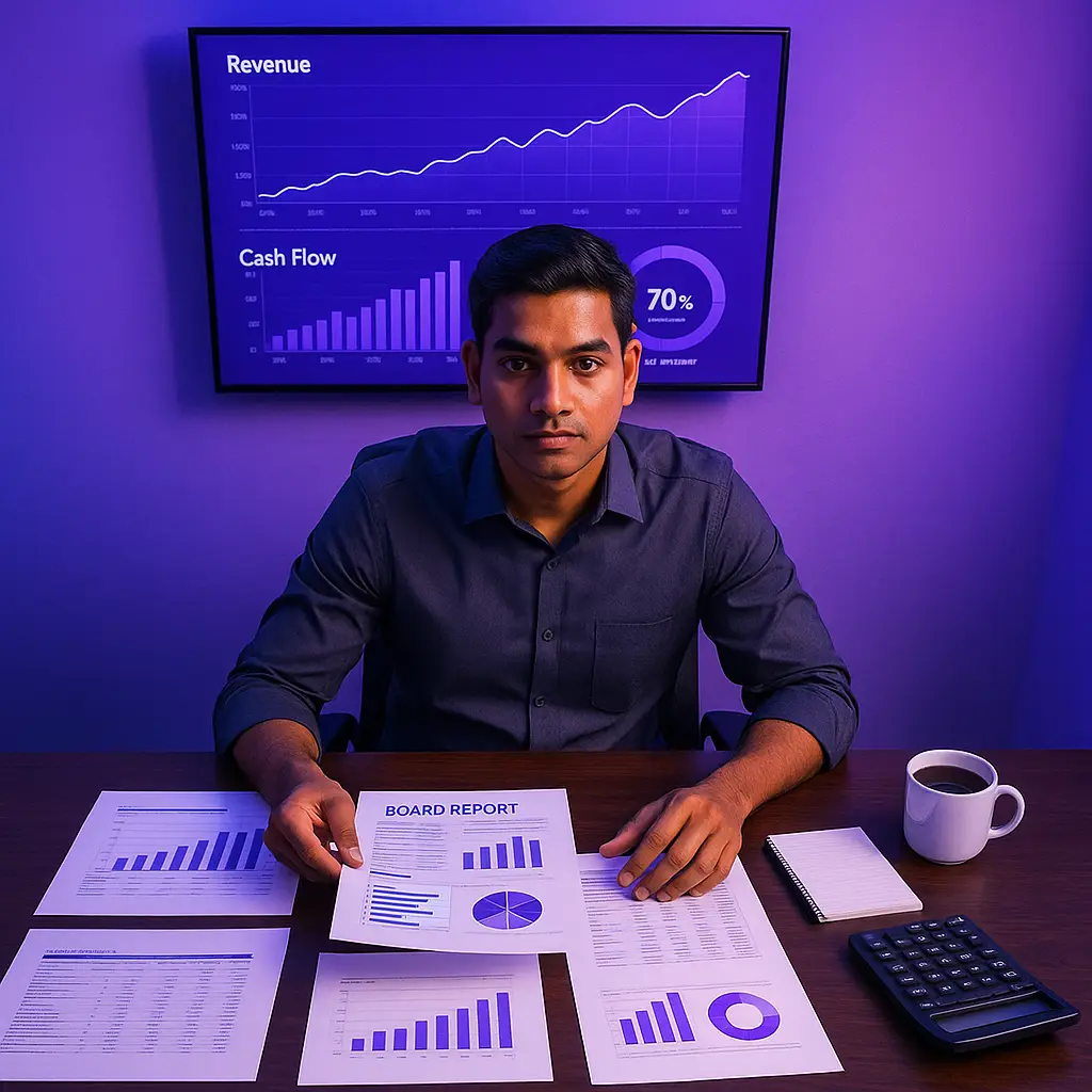 Management Reporting Packages for Founders: From Chaos to Investor Confidence