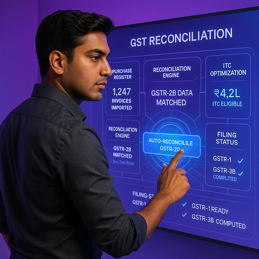 GST Reconciliation Software India: Fix ITC Chaos, File Faster