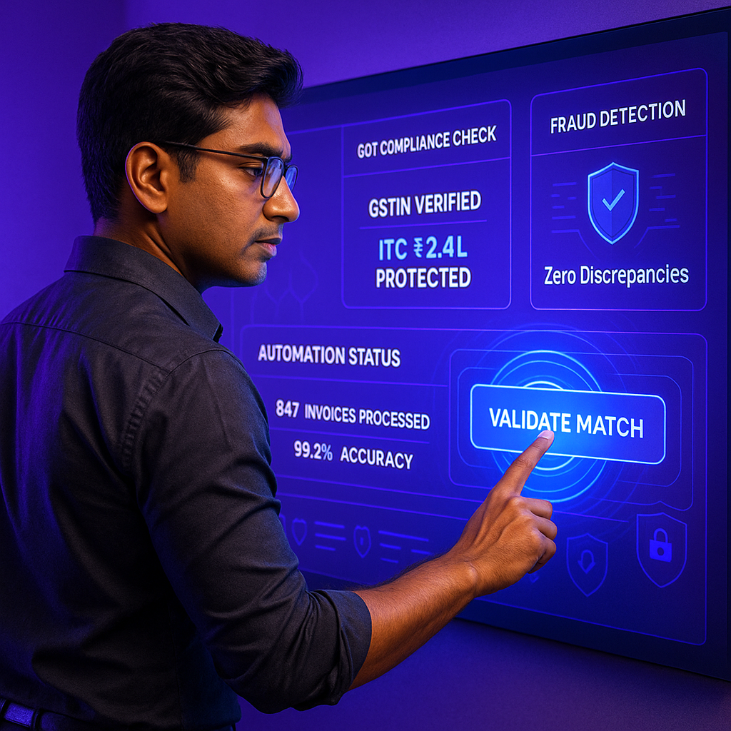 Three way match automation with gst: Save ITC, Beat Fraud