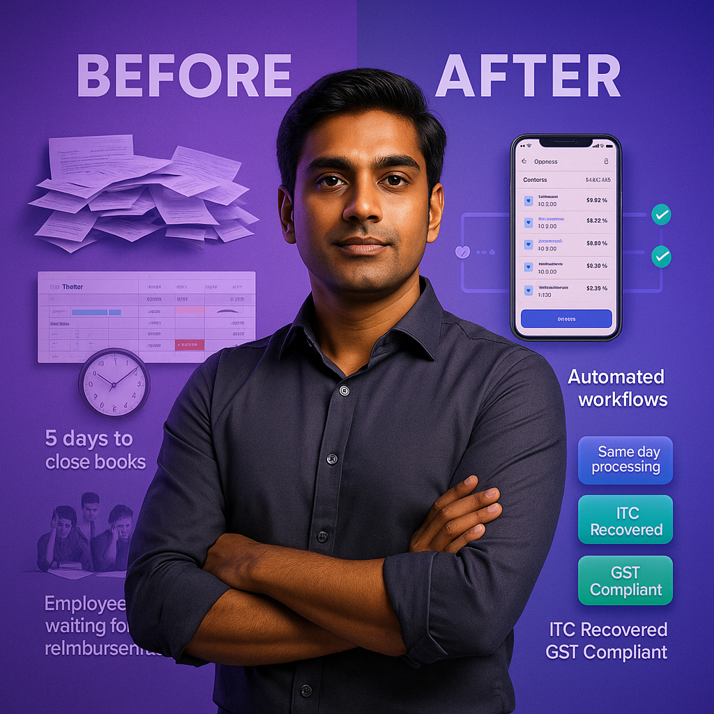 Expense Reimbursement Automation India: Cut Costs, Claim ITC, Close Faster