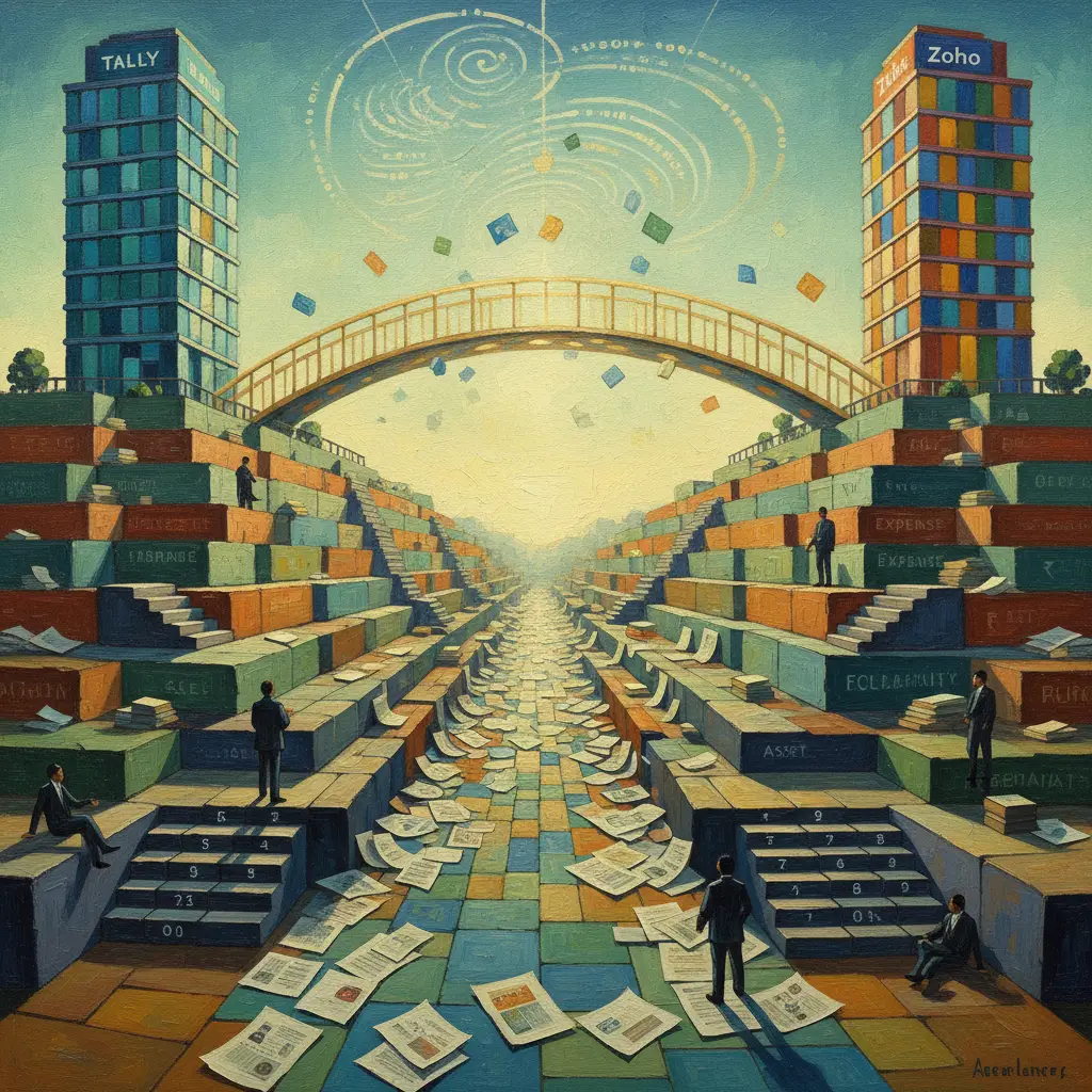 Ledger mapping automation for Tally and Zoho: Cut 80% Work