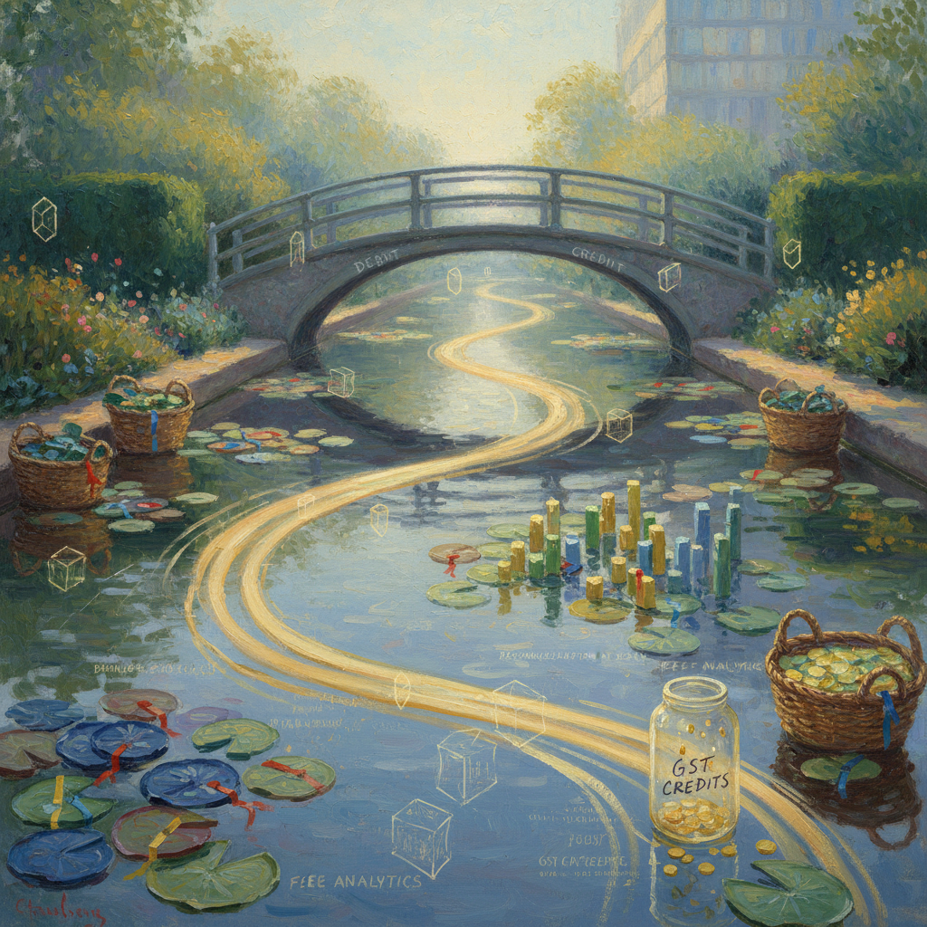 Auto tag bank charges and interest: stop losing GST credits